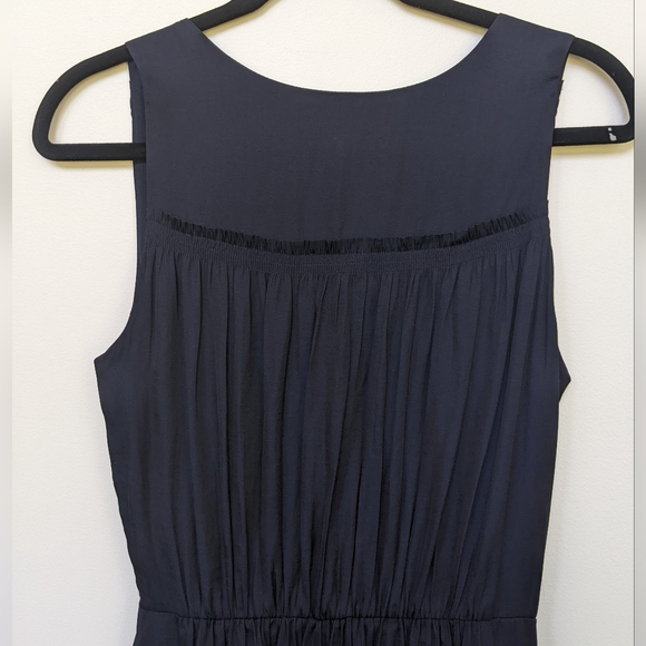 Banana Republic Goddess Dress Navy Blue - Picture 9 of 11